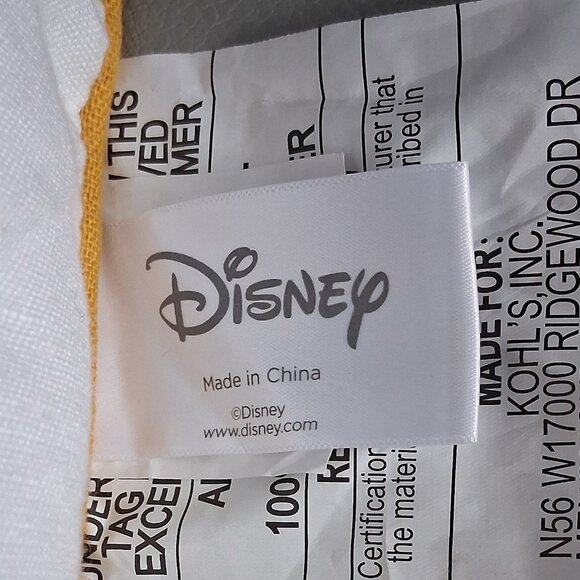 Disney Mickey & Minnie Mouse Ivory Fall Harvest Throw Pillow - Picture 4 of 10